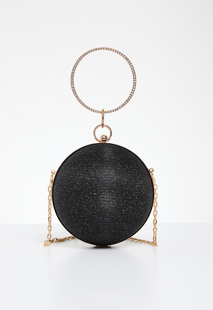 MILLA - Disco Ball top handle bag - black