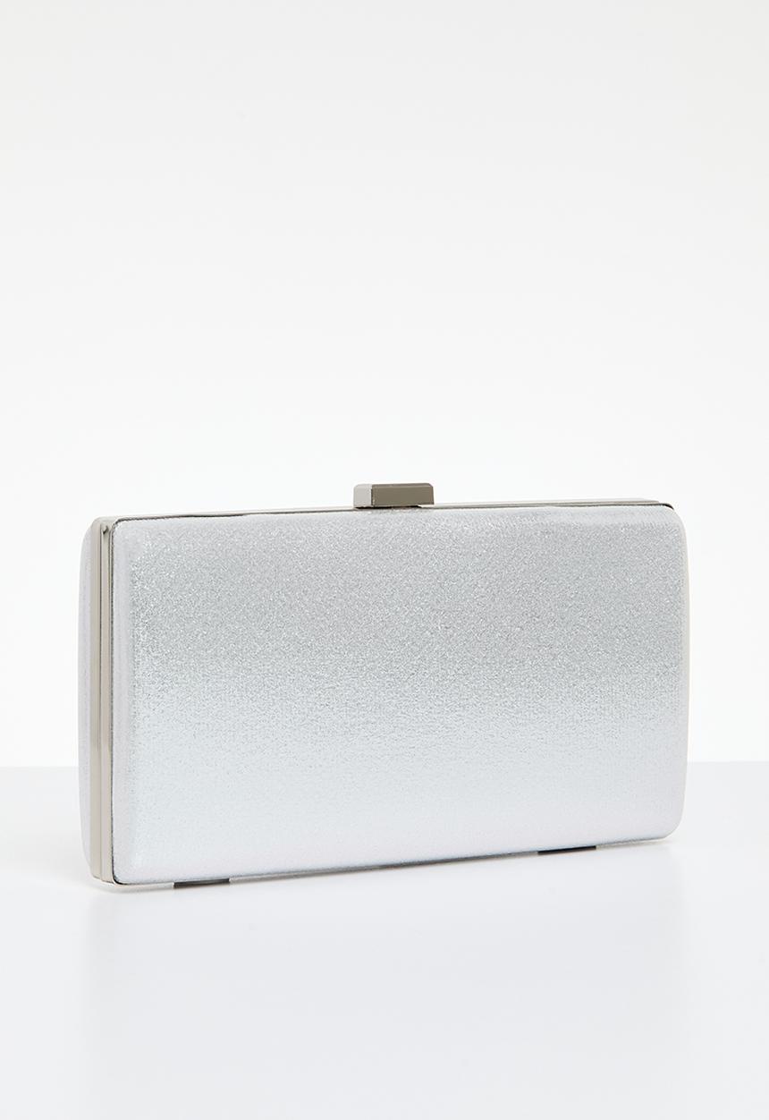 MILLA - Keira clutch bag - silver