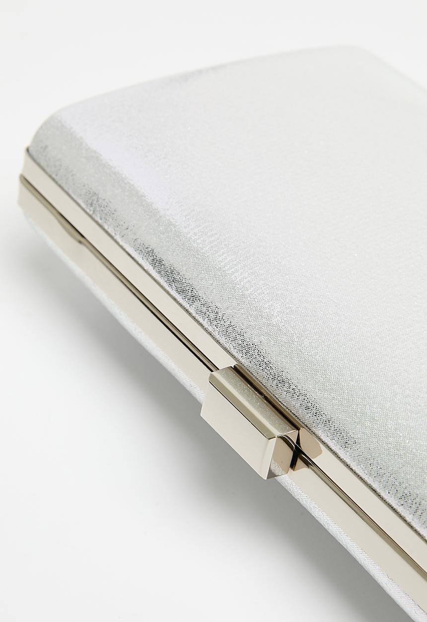 MILLA - Keira clutch bag - silver