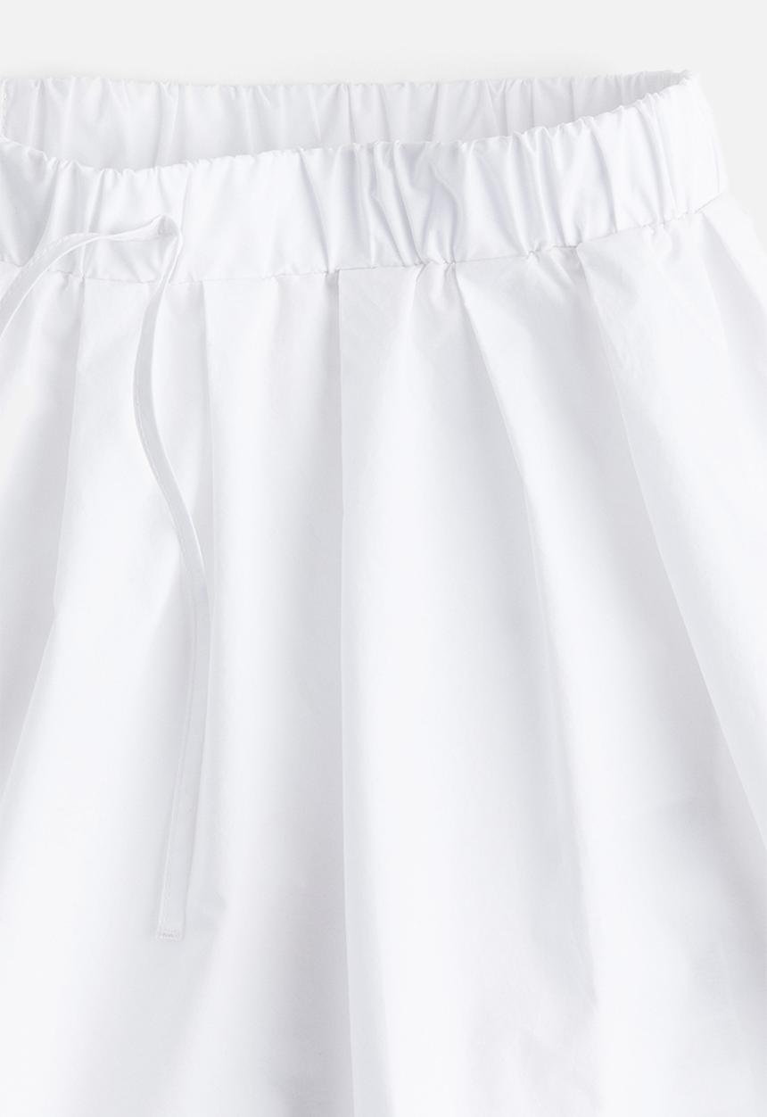 H&M - Voluminous mini skirt - white