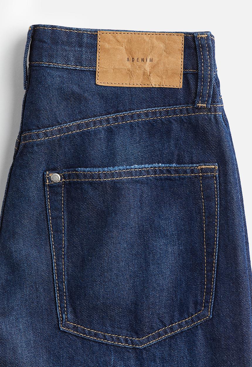 H&M - Wide ultra high jeans - blue