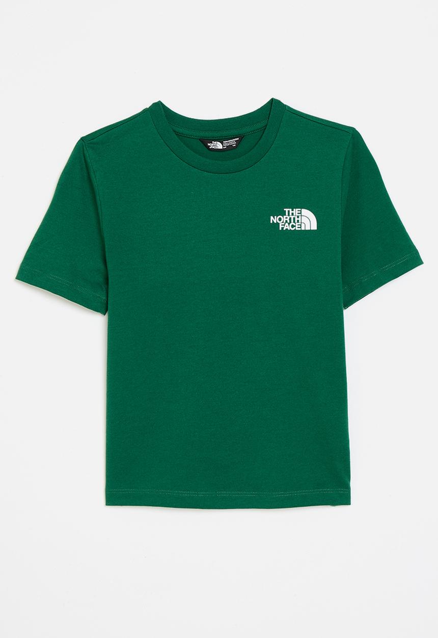 The North Face - Teen short sleeve simple dome tee - evergreen