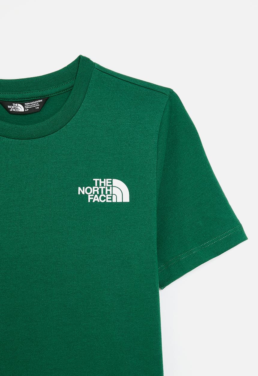 The North Face - Teen short sleeve simple dome tee - evergreen