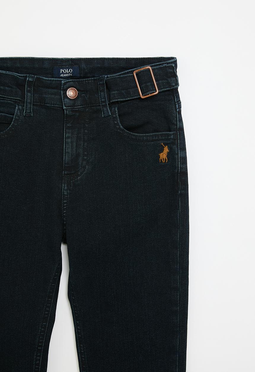 POLO - Boys marvin crested slim fit jean - dark wash