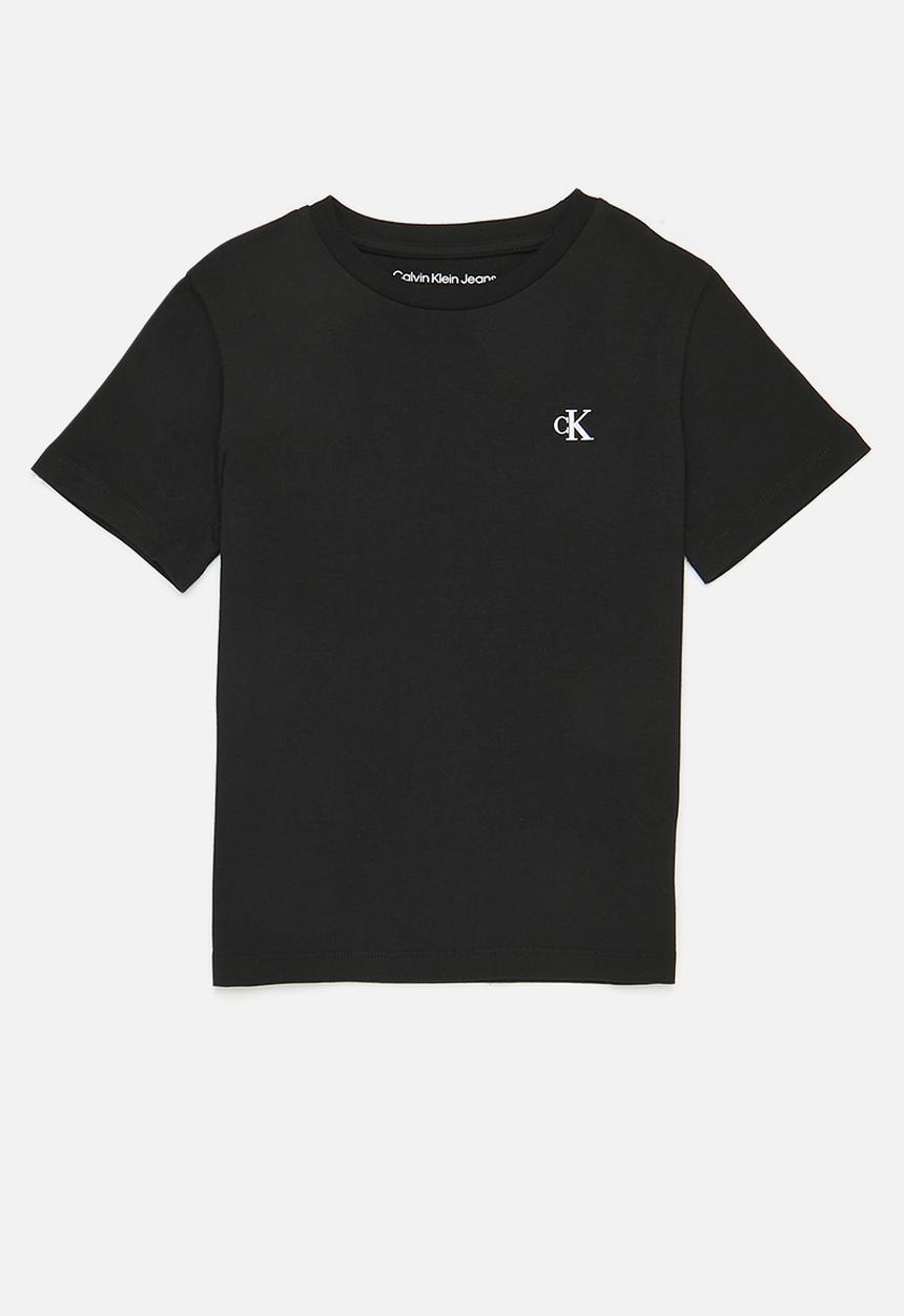 Calvin Klein - Ckjk 2-Pack monogram top kids - papyrus & ck black
