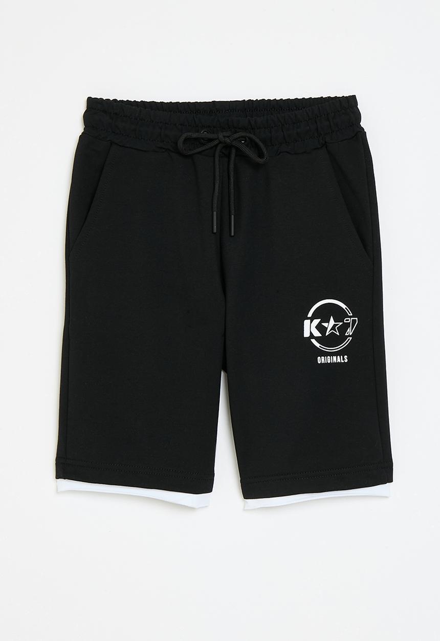 K-STAR 7 - Flo shorts boys - black