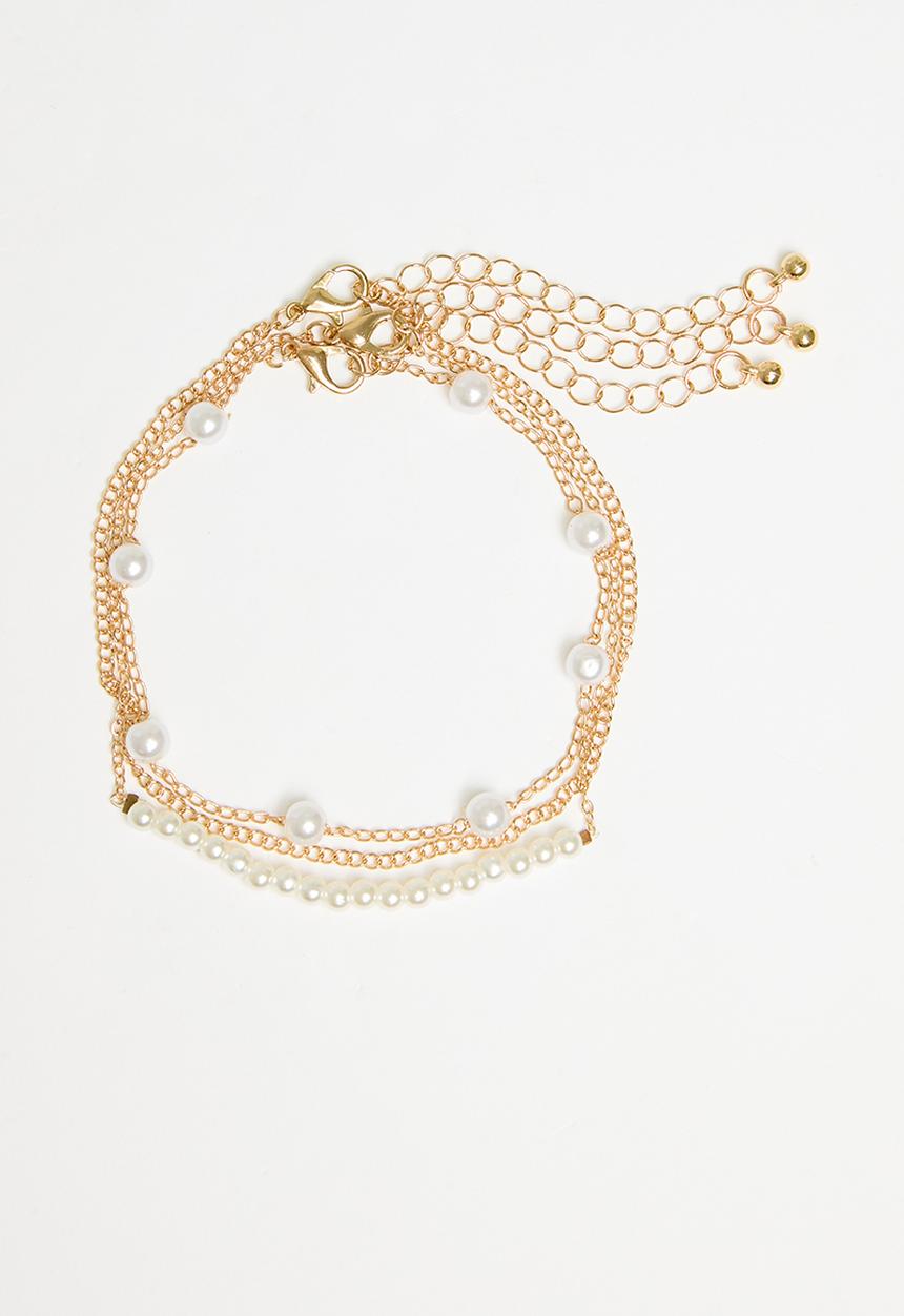Superbalist - Palmer anklet pack - gold