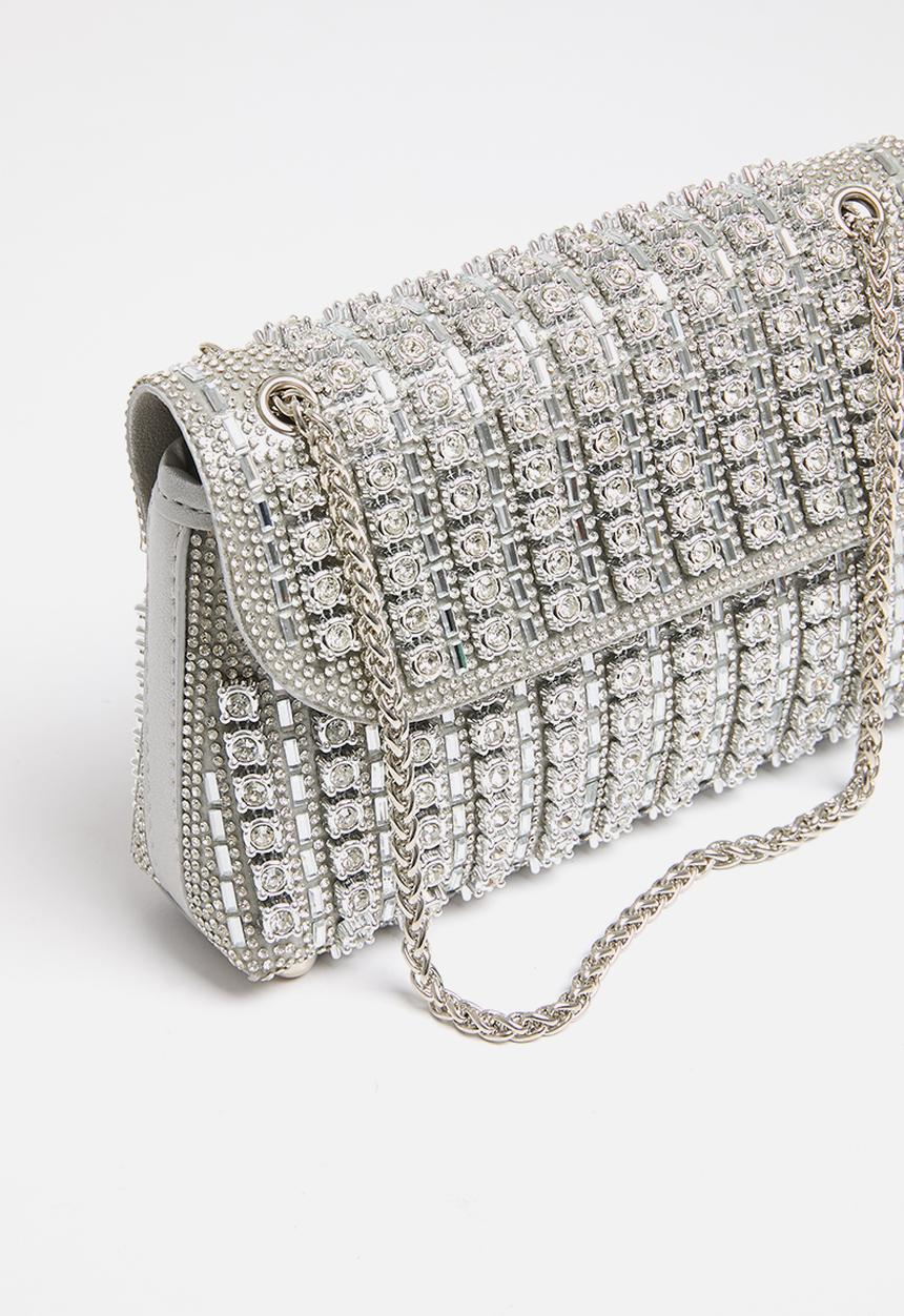 Tessa Design - Jemima Silver Crossbody bag - silver