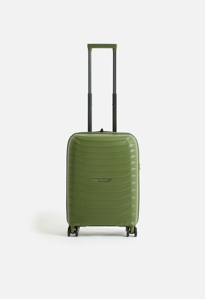 Cellini - Grande 4 Wheel Trolley - Army Green