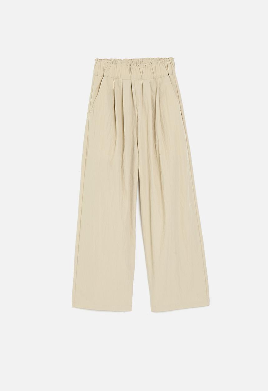 Pop Candy - Cropped lounge pants - stone