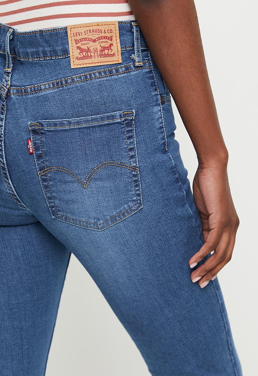 Levi’s® - 721 high rise skinny za tore it up no dx - blue 