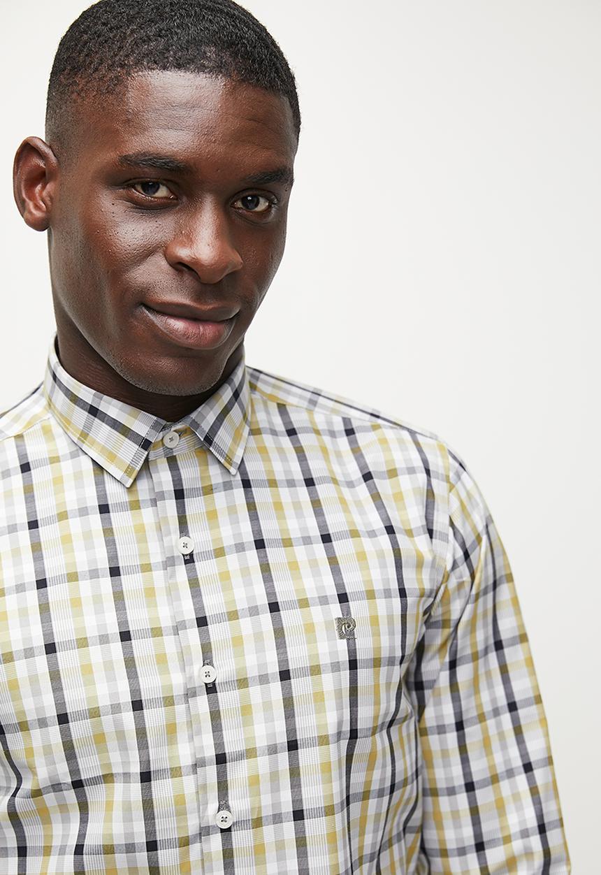 Pierre Cardin - PC Checkered Smart Shirt - Multi