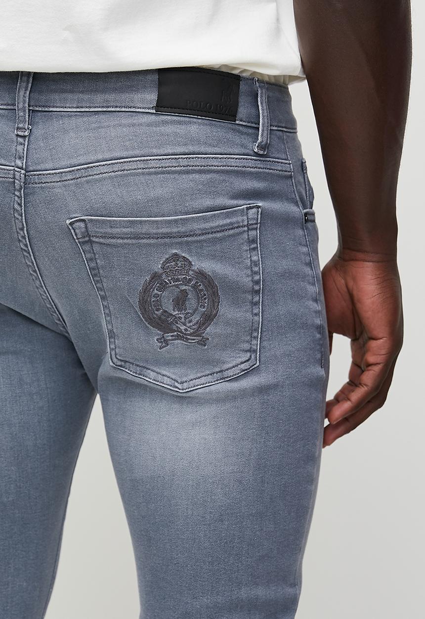 POLO - Dover Slim Leg Denim - Grey