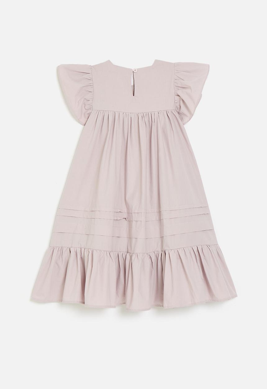 Pop Candy - Frilled sleeve dress - grey