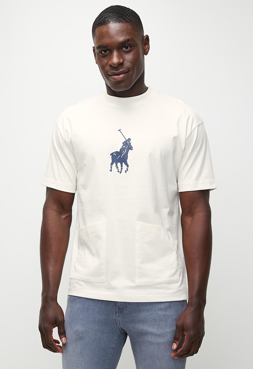 POLO - Kananelo Sport Double Pocket Short Slevee Tee - Off White