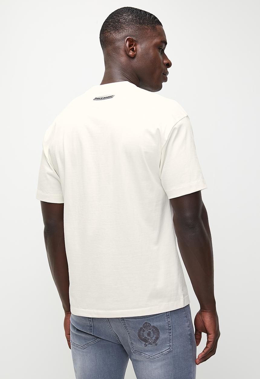 POLO - Kananelo Sport Double Pocket Short Slevee Tee - Off White
