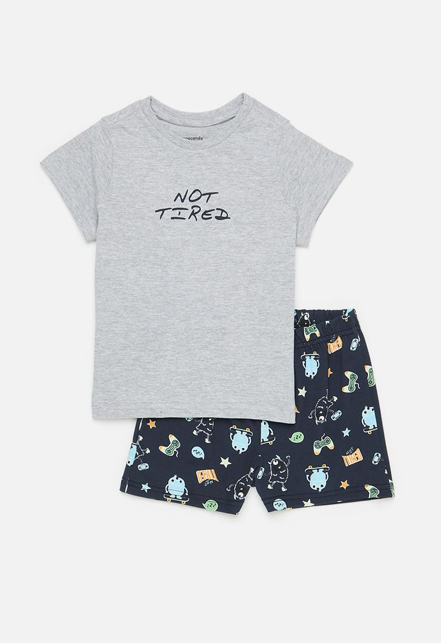 Pop Candy - Pj set - grey