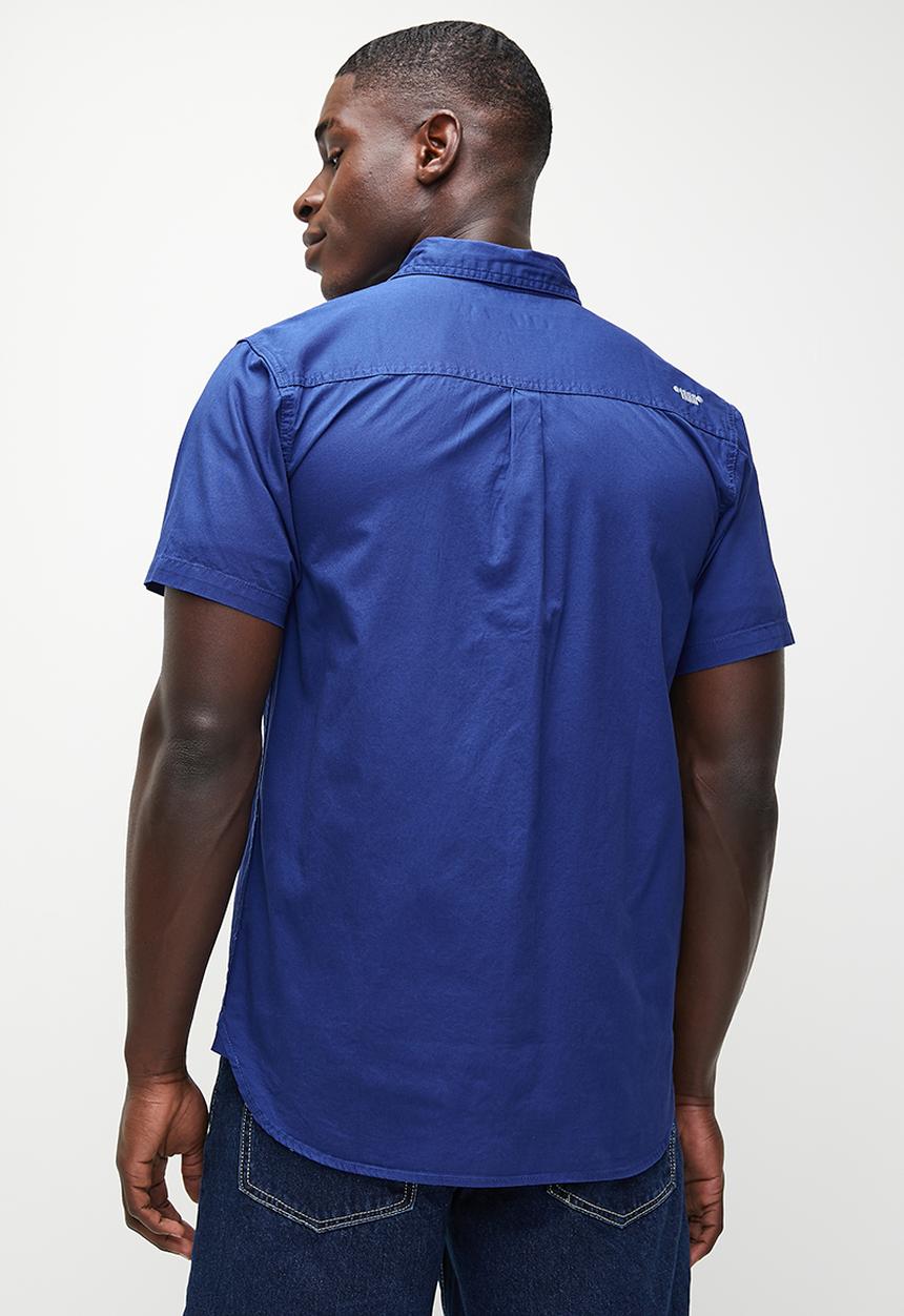JEEP - Willys workshirt short sleeve - lazuli blue