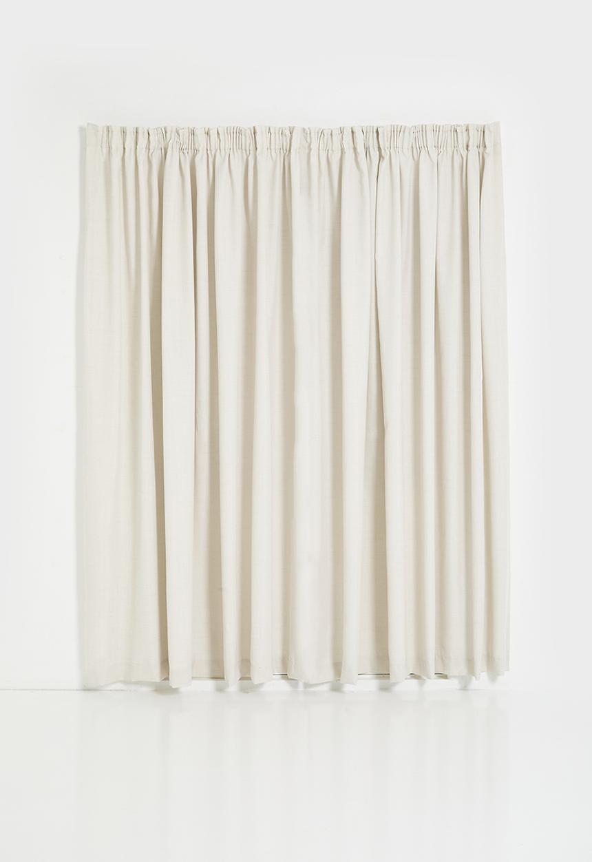 Sixth Floor - Capri Texture Taped Curtain - Natural