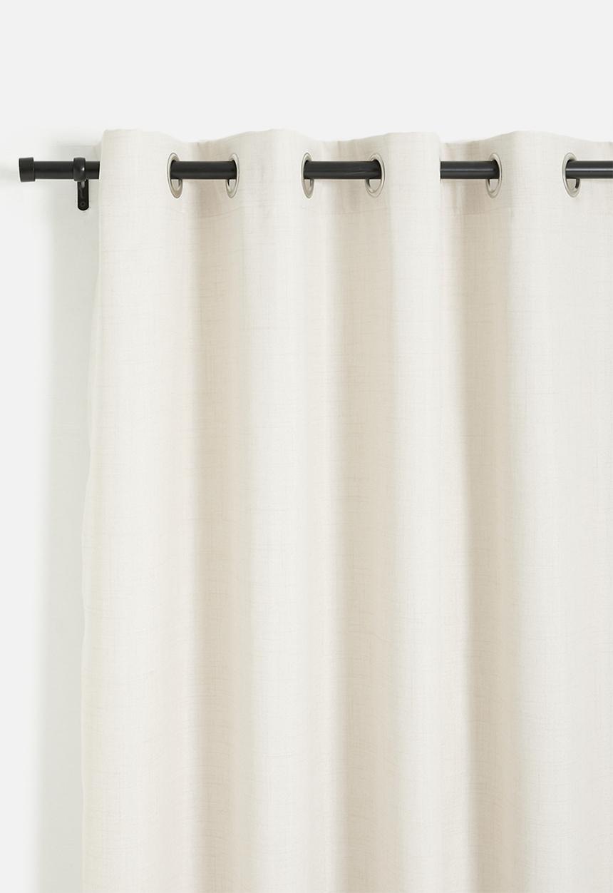 Sixth Floor - Capri Texture Eyelet Curtain - Natural
