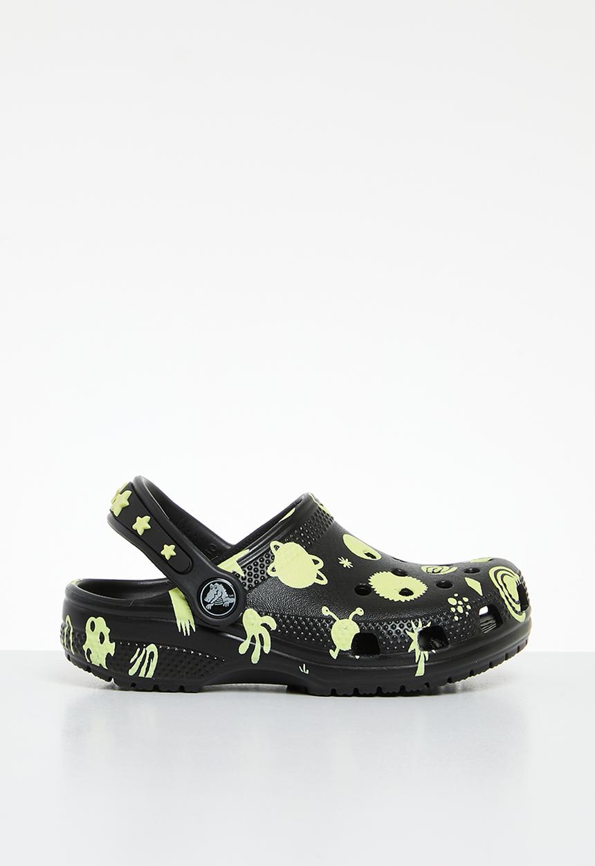 Crocs - Classic Glow Space Clog T - Black