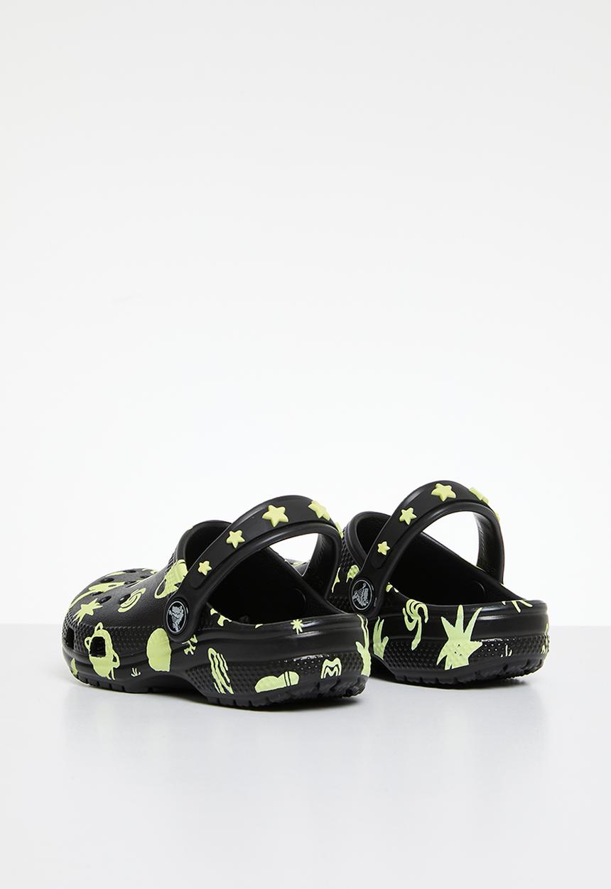 Crocs - Classic Glow Space Clog T - Black