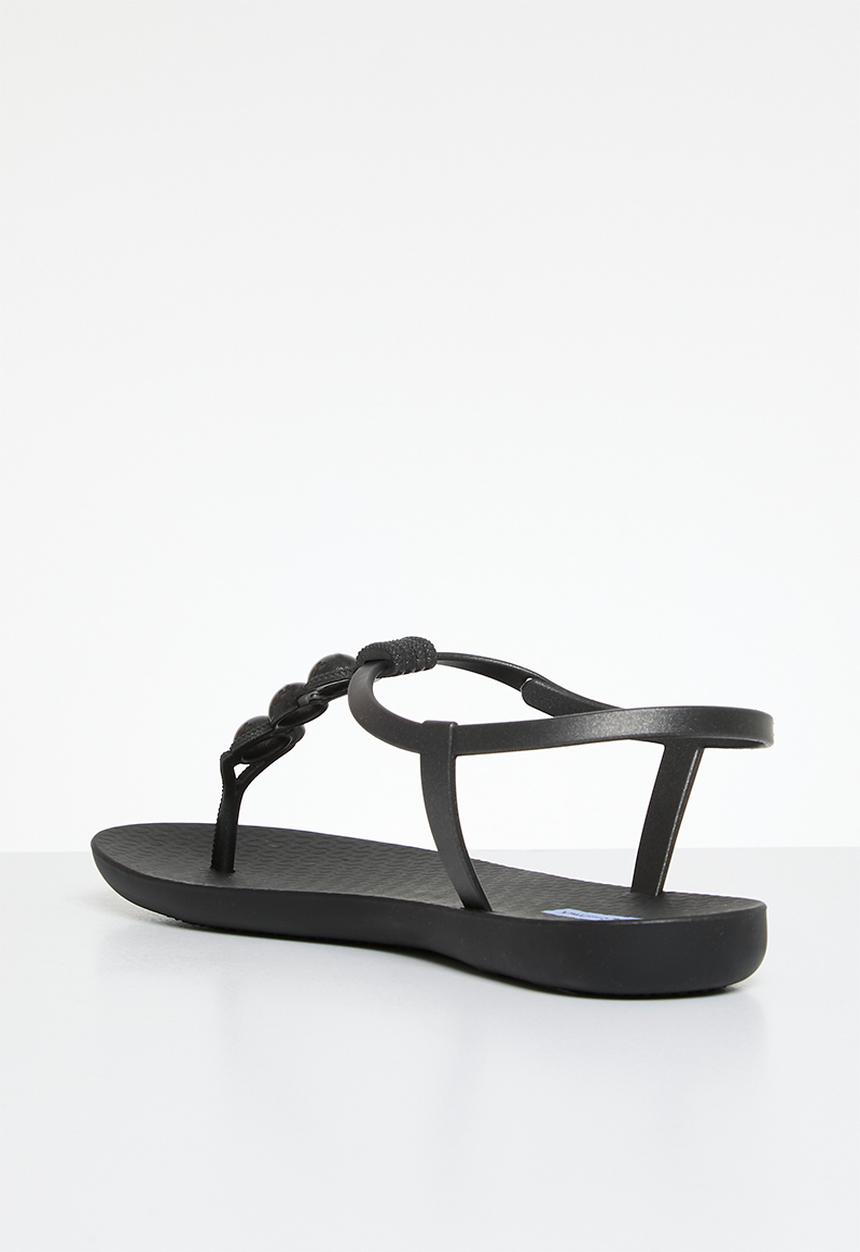 Ipanema - Class conecta hooped beads thong - black