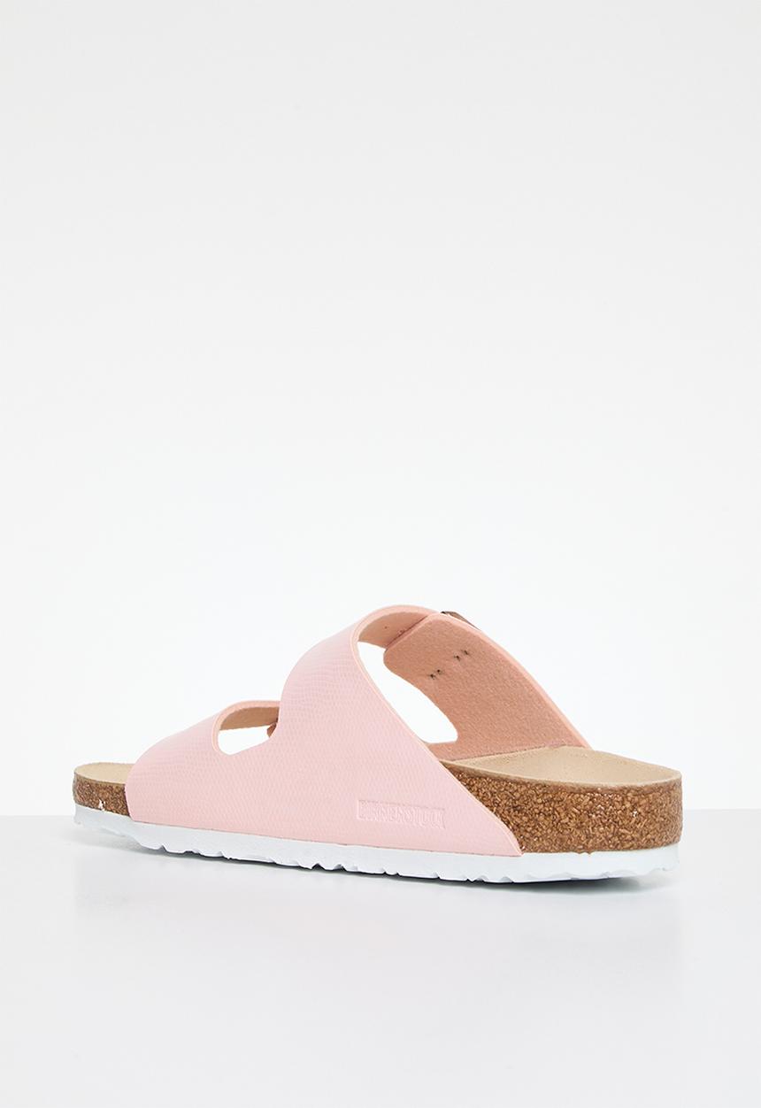 Birkenstock - Arizona shiny lizard narrow - light rose
