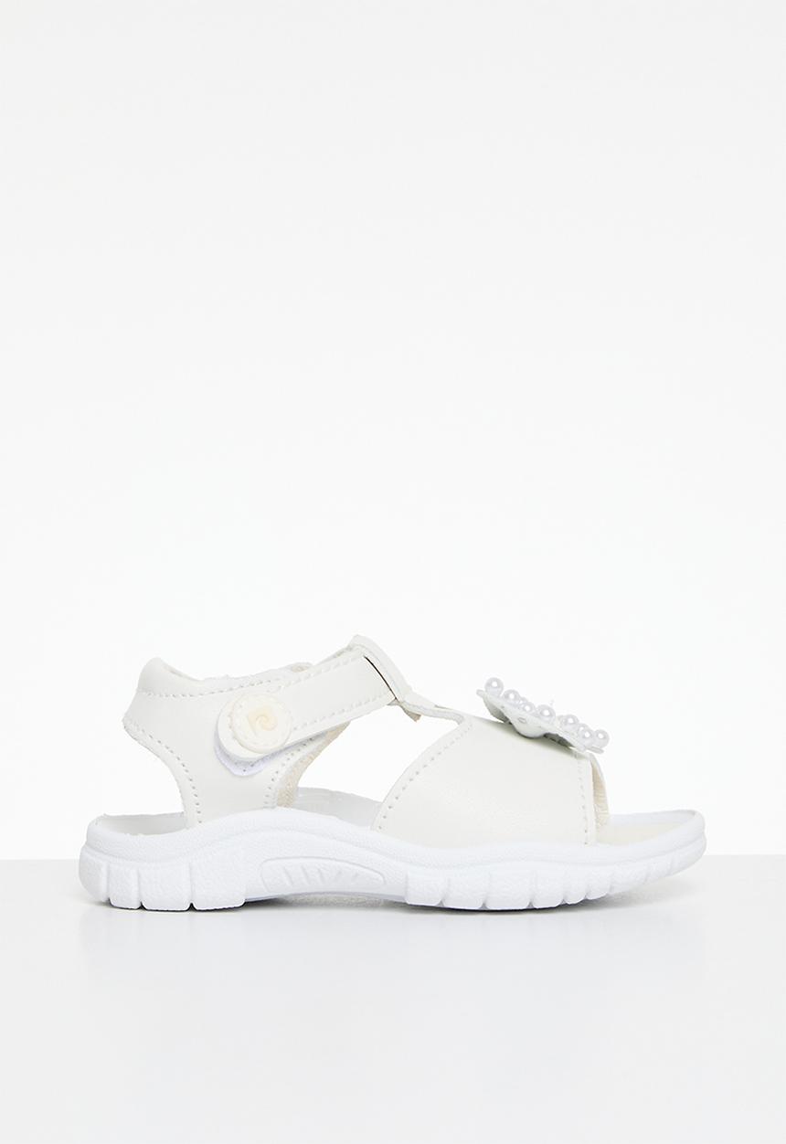 Pierre Cardin - Ella Infants Girls Open Sandal - White