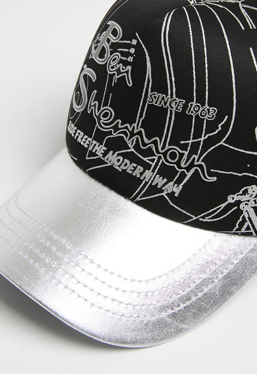 Ben Sherman - Ben sherman foil trucker - black/grey