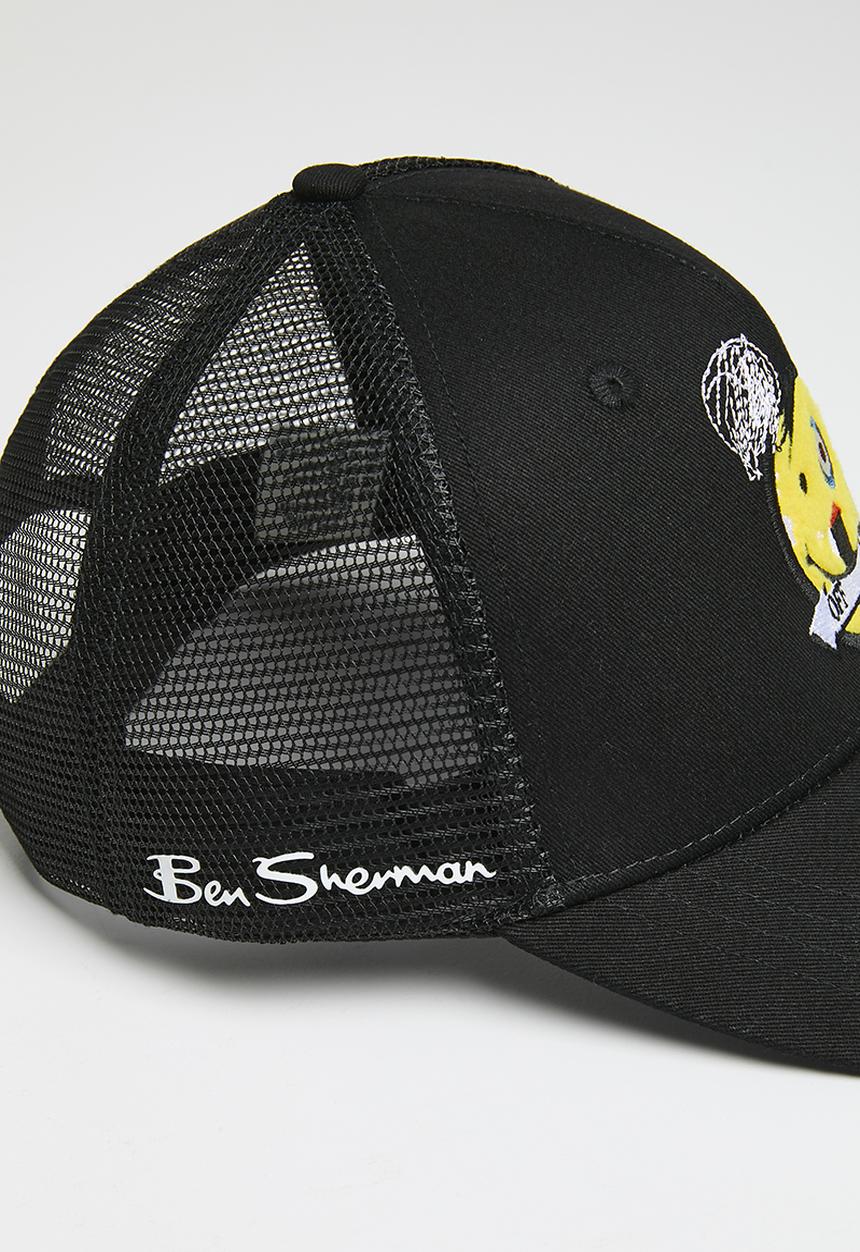 Ben Sherman - Happy bear trucker - black
