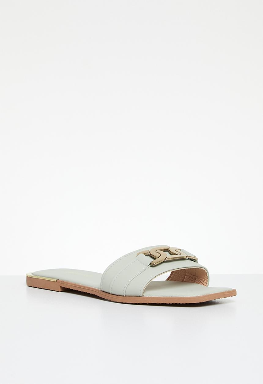 Oxford Street - Classic Slide - sage & gold