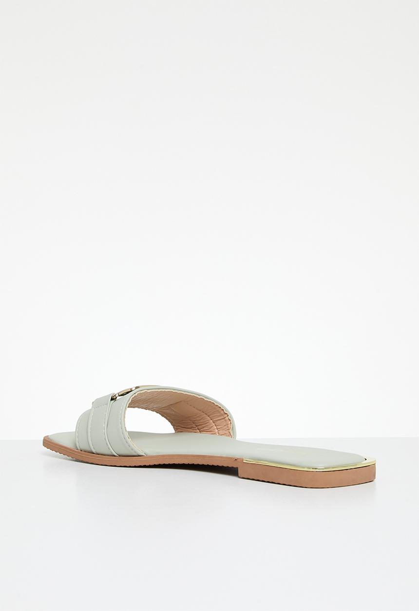 Oxford Street - Classic Slide - sage & gold