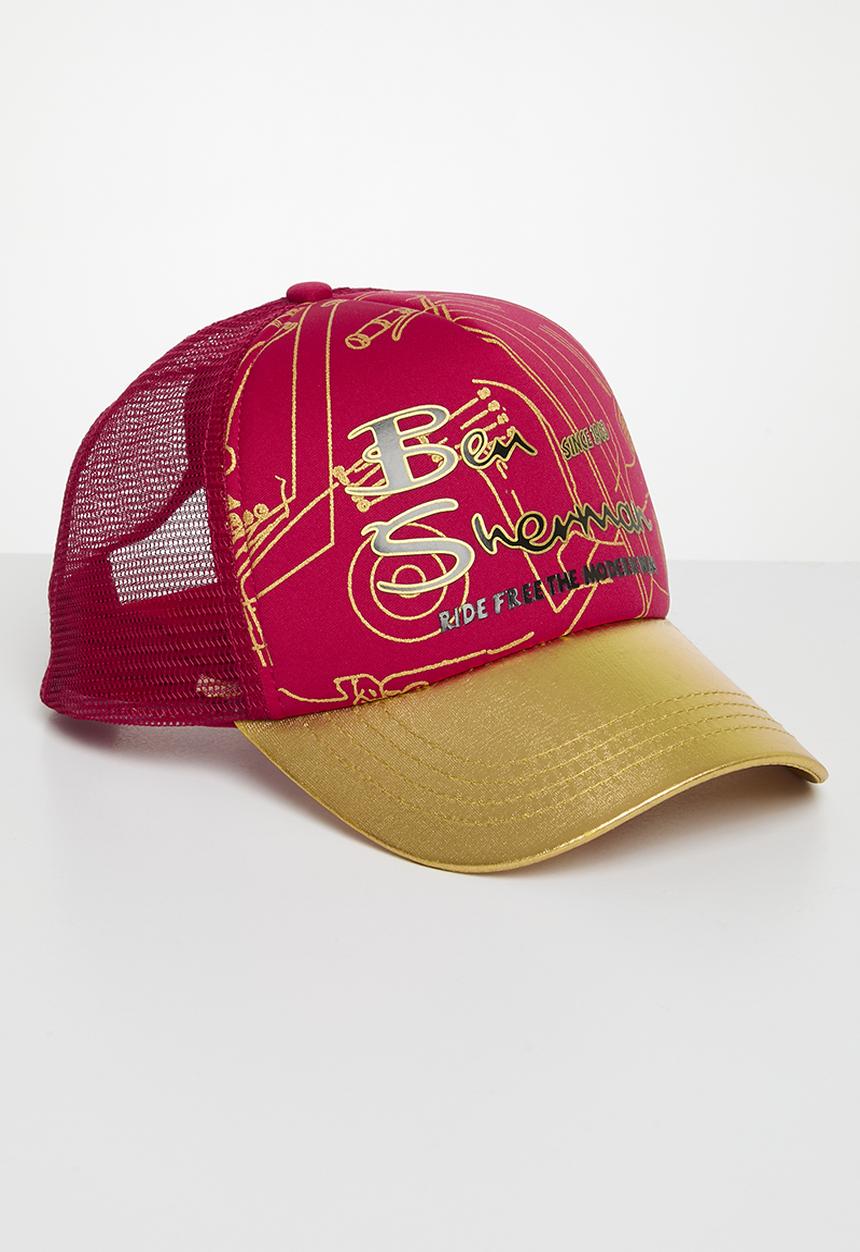 Ben Sherman - Ben Sherman Foil Trucker - Red/Gold