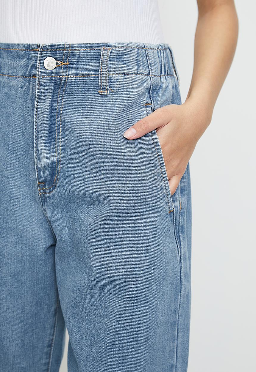 Me&B - The Mom Jean - Medium wash