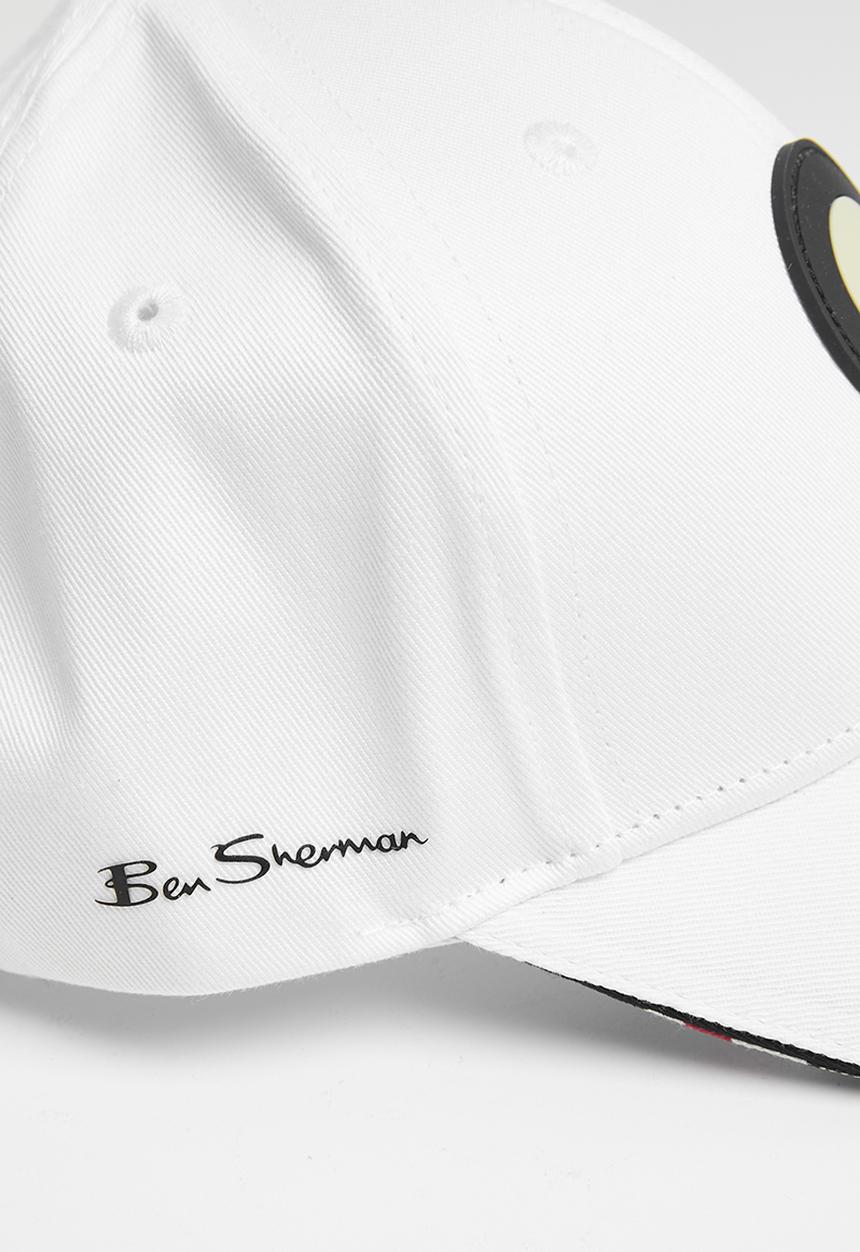 Ben Sherman - Kids targy cap 52cm - white
