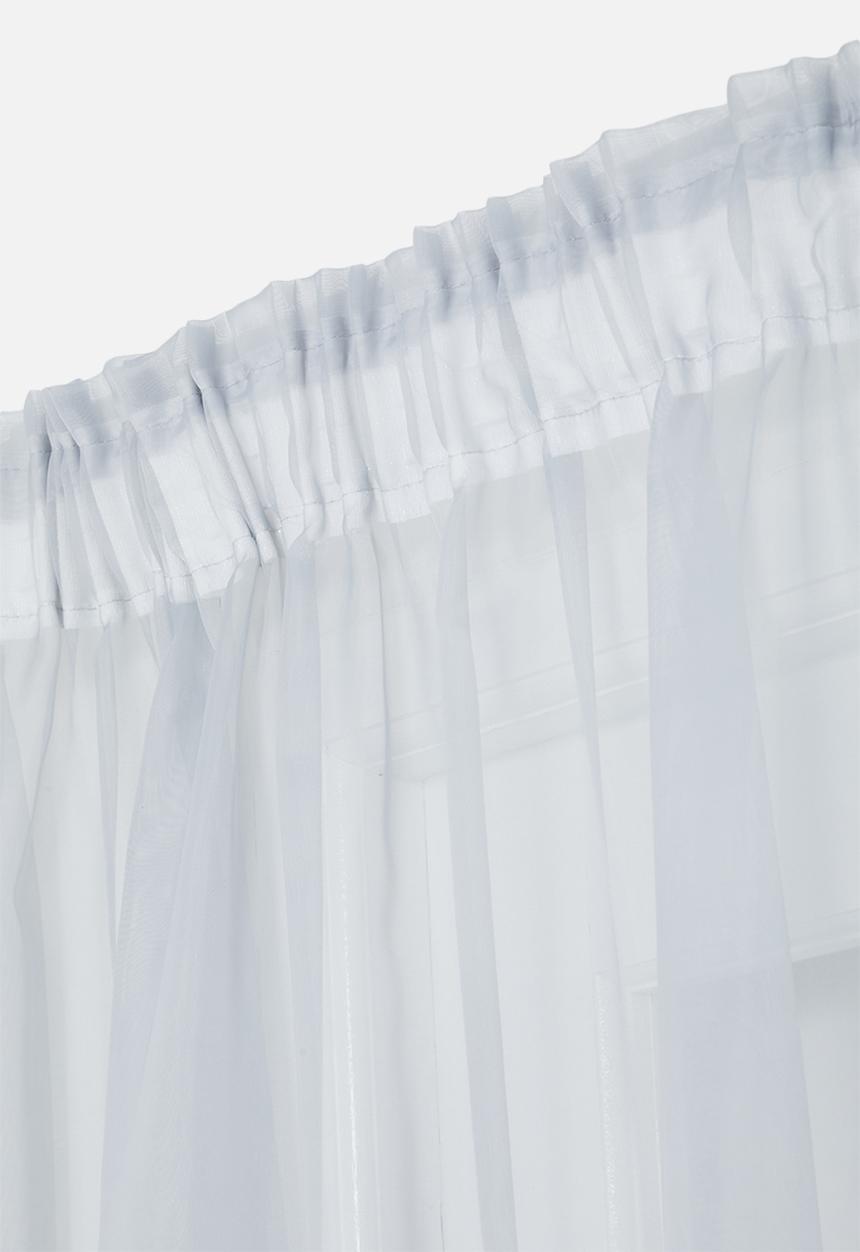Design Collection - Plain voile Taped twin pack - Grey