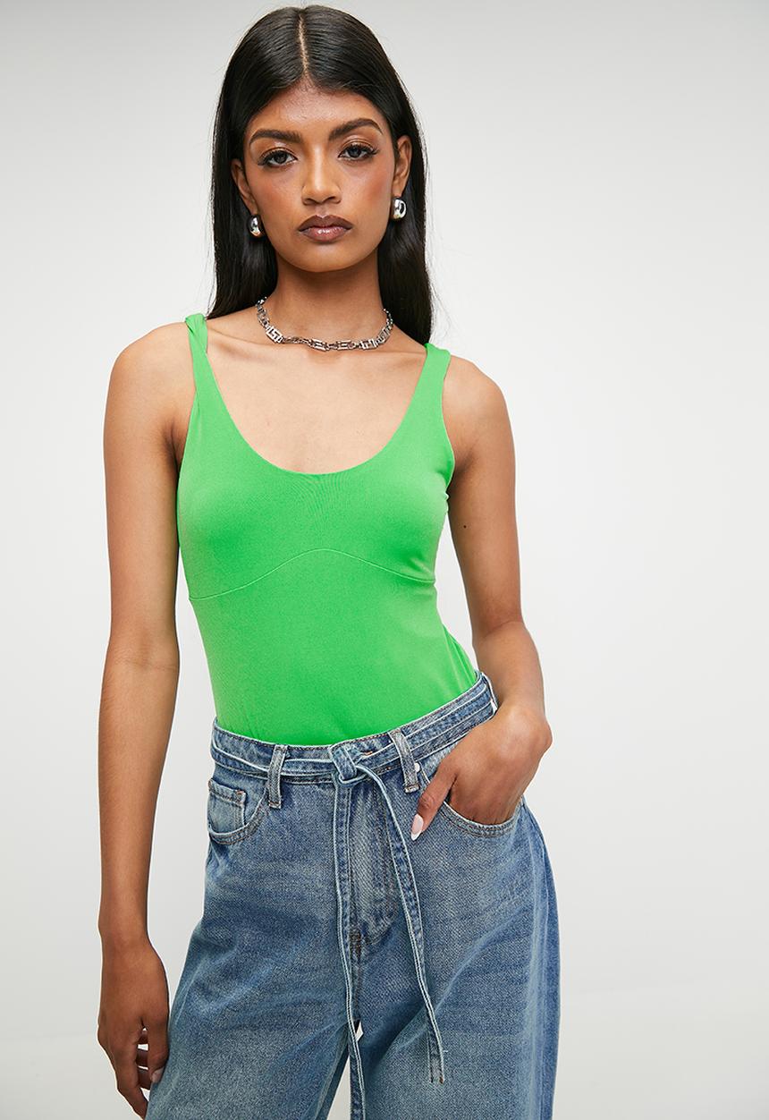 Superbalist - New scoop bodysuit - green