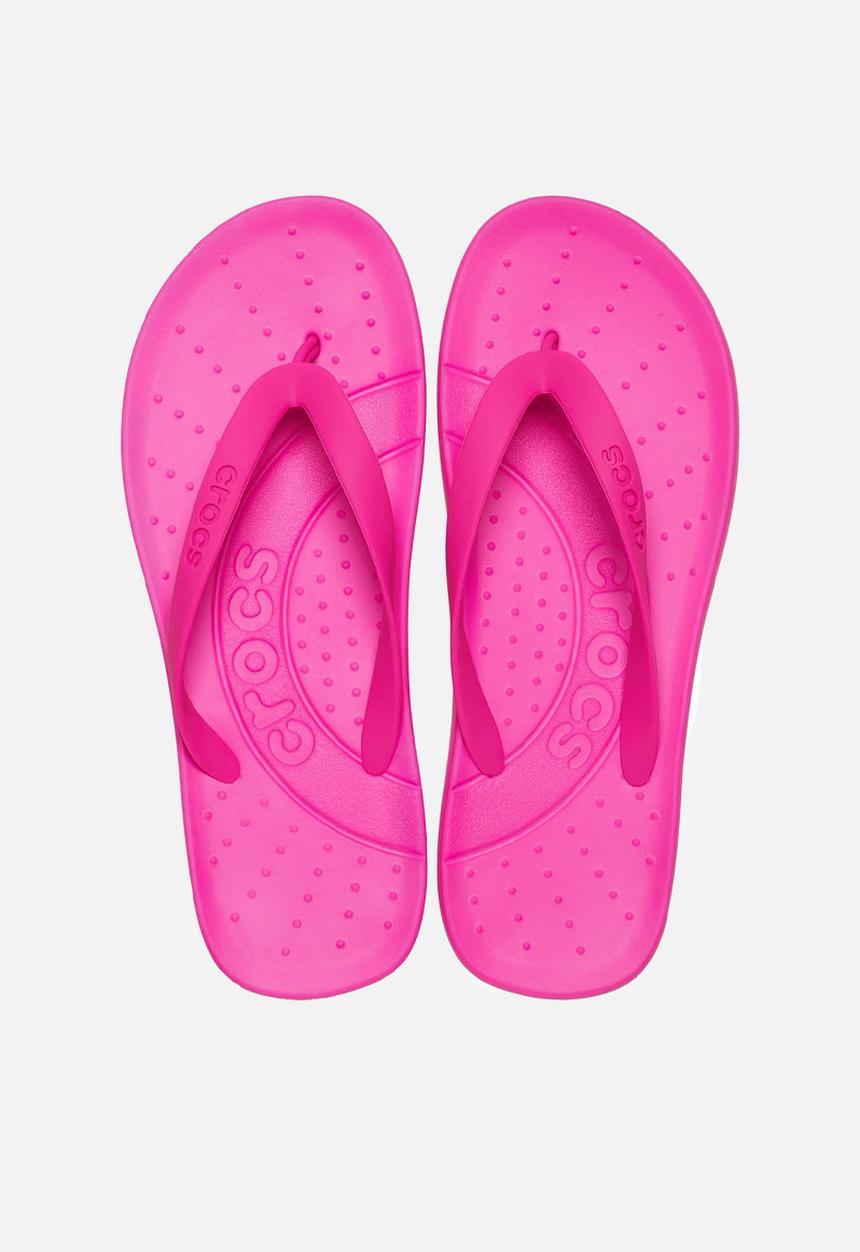 Crocs - Crocs flip - pink crush