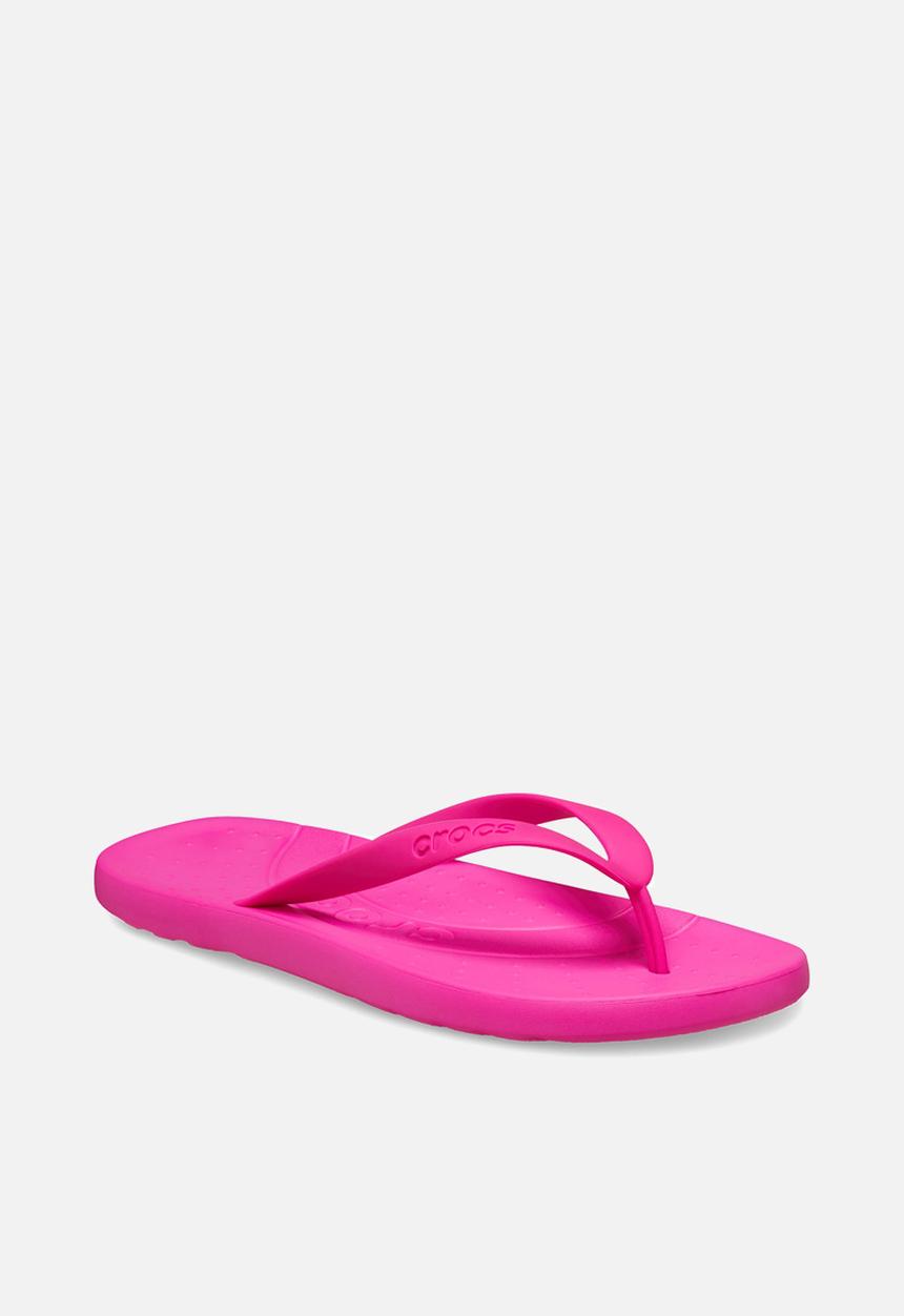 Crocs - Crocs flip - pink crush