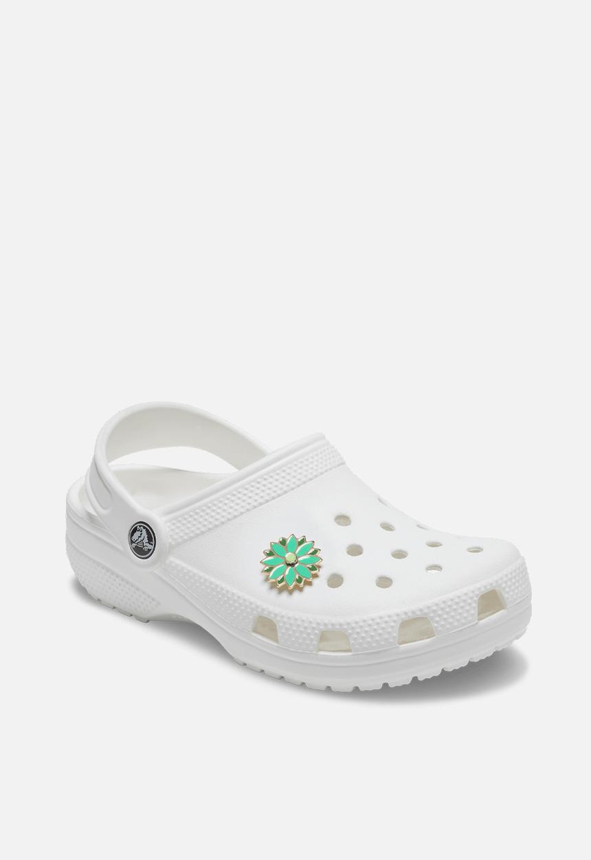 Crocs - Green spinner flower - loose - multi