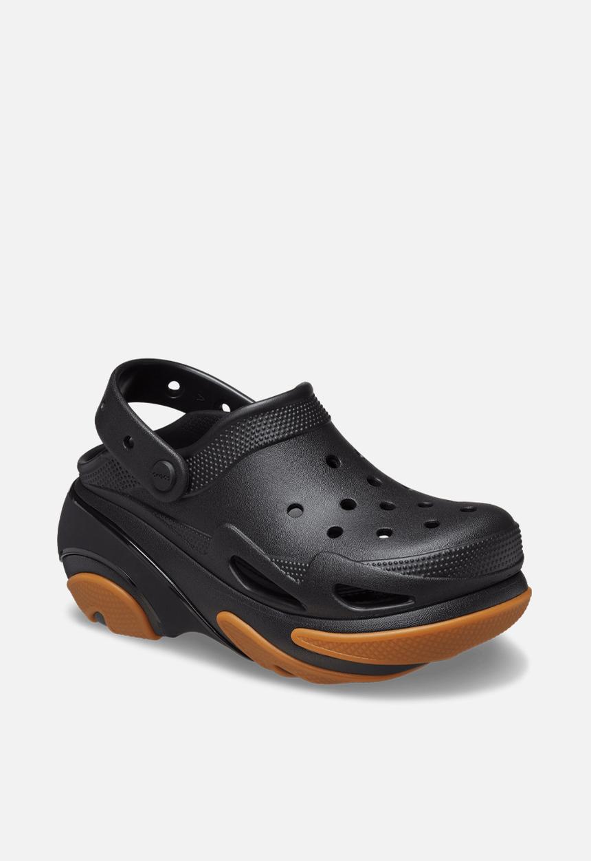 Crocs - Bubble crush clog - black/gum
