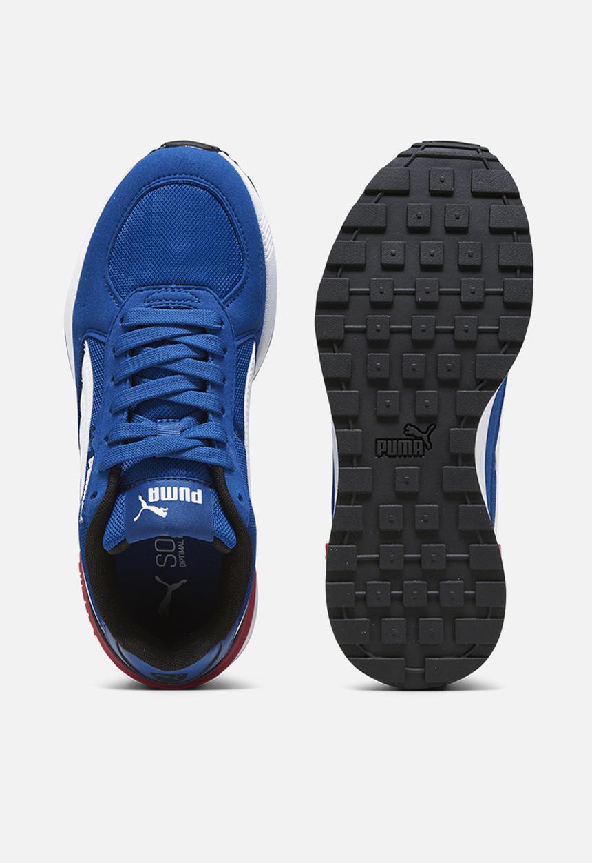 PUMA - Graviton Jr - Clyde Royal-Puma White-Puma Black
