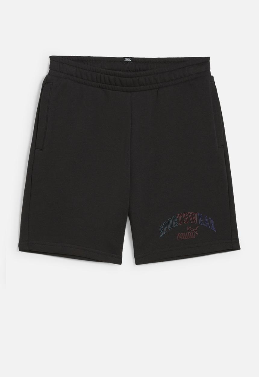 PUMA - Ess+ Logo Lab Shorts Tr B - Puma Black