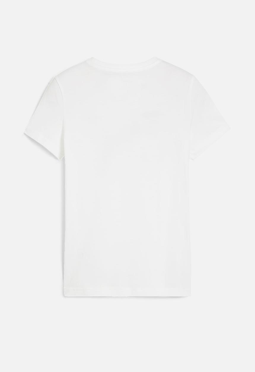 PUMA - Ess+ Graphic Tropicat Tee G - Puma White