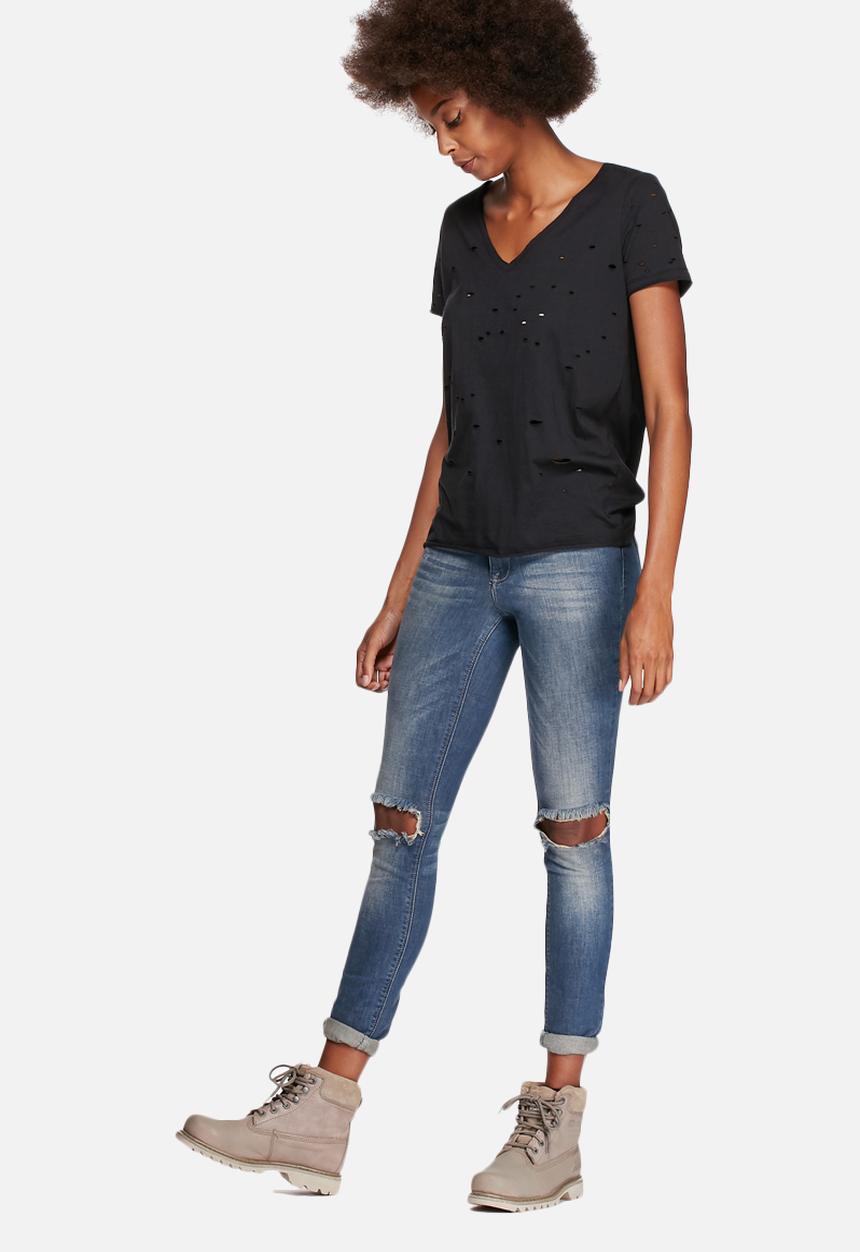 Vero Moda - Tracy Bite V-Neck Tee