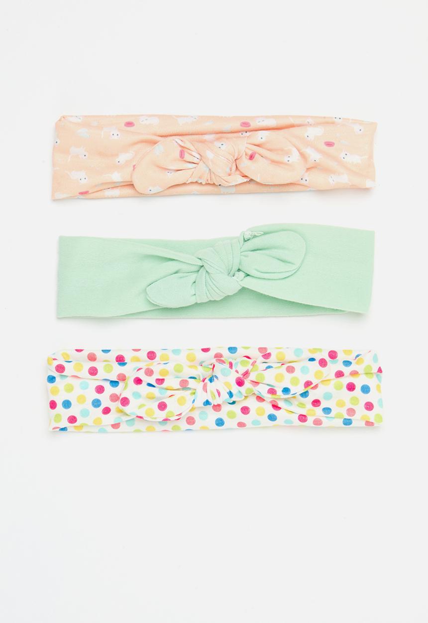 Pop Candy - 3 Pack bowknot headbands - multi