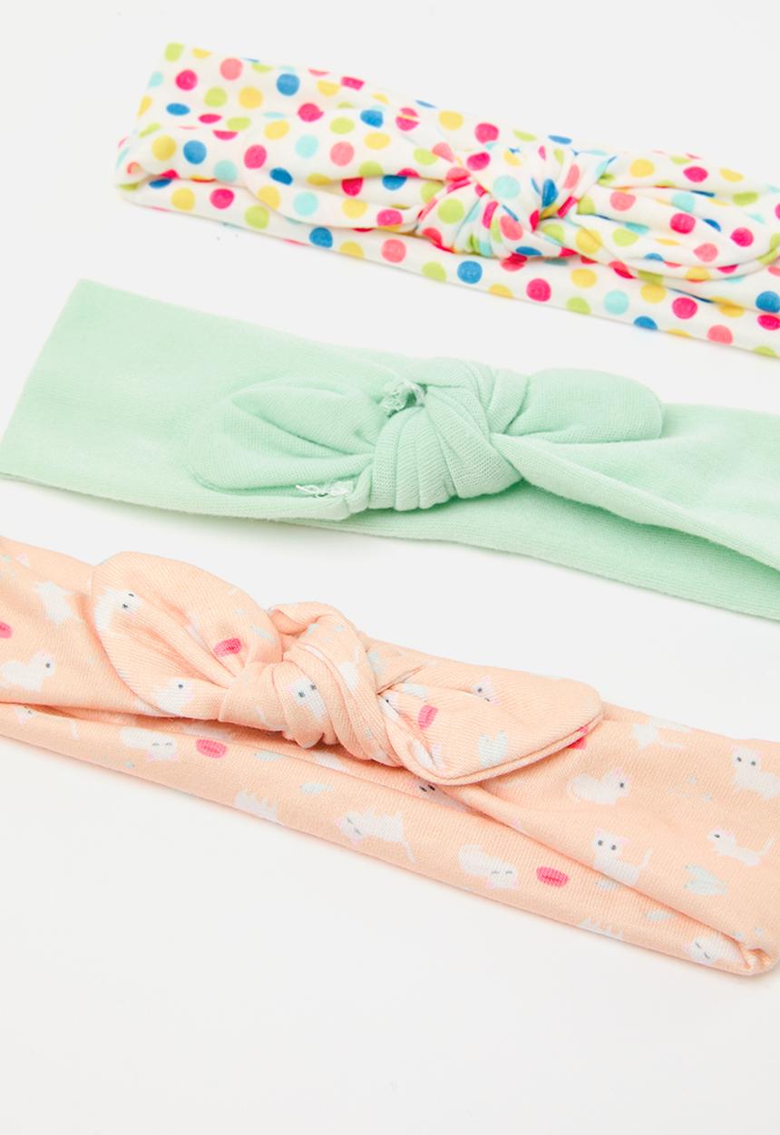 Pop Candy - 3 Pack bowknot headbands - multi