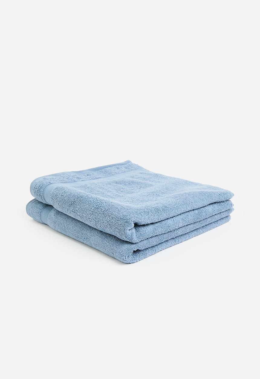 H&S - Bath Towel Set of 2 - Sky Blue