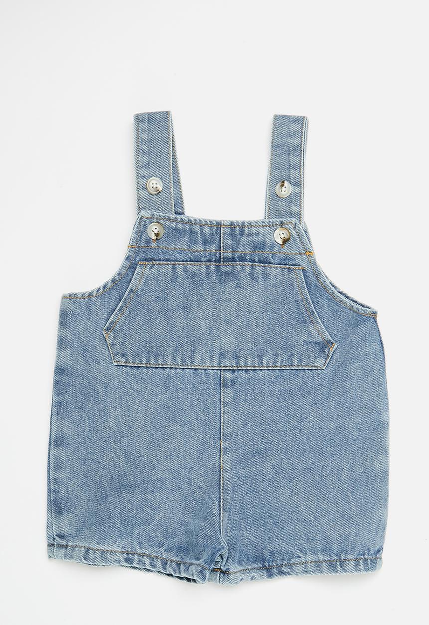 Pop Candy - Denim dungaree - stonewash